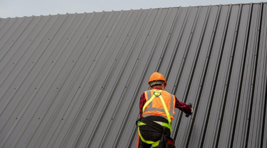 Professional metal roof installation services in Long Branch, TX